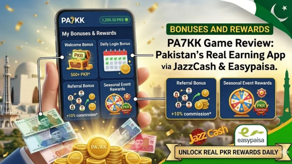 PA7KK Game dashboard earning rewards Pakistan (2)