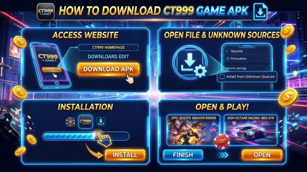 CT999 Game how to download Android 2026