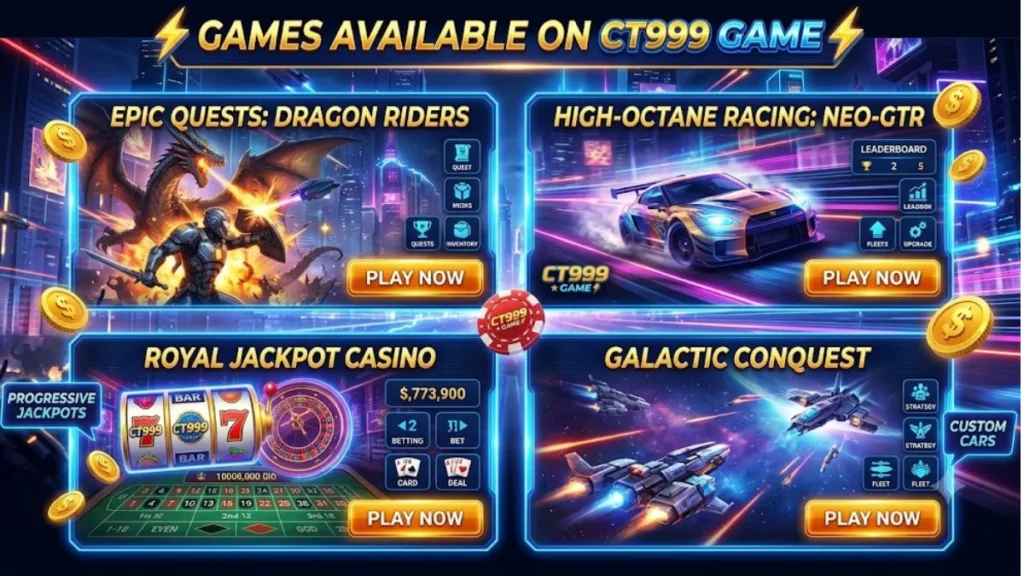 CT999 game All avilable games pakistan 2026