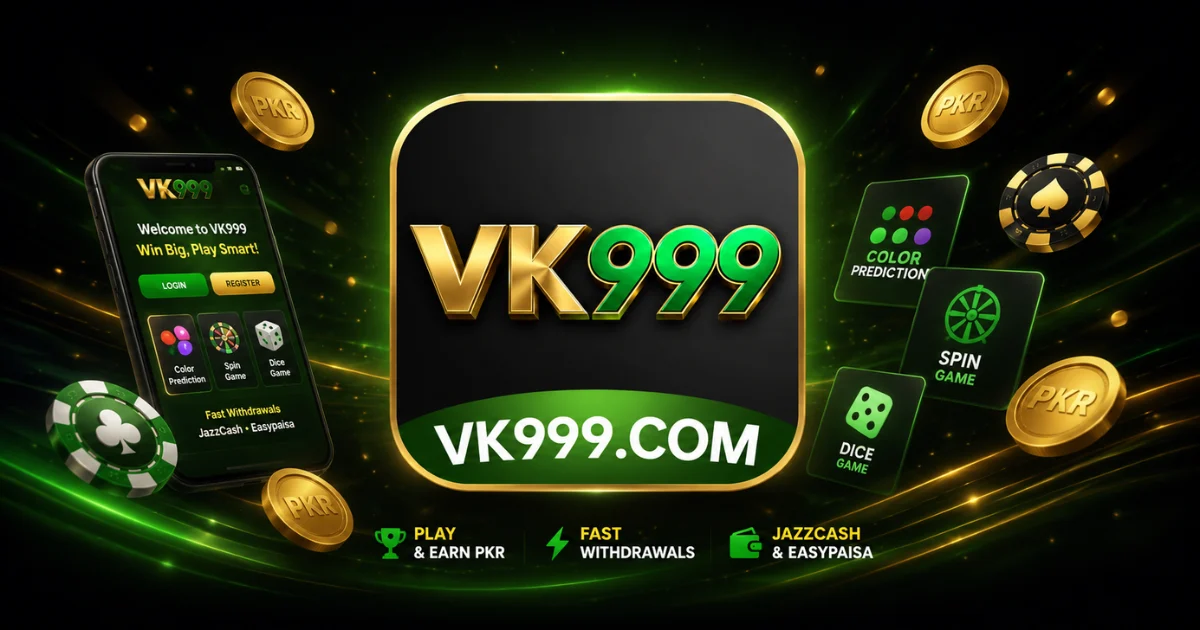 VK999 Game APK 2026 — Download, Register & Earn PKR