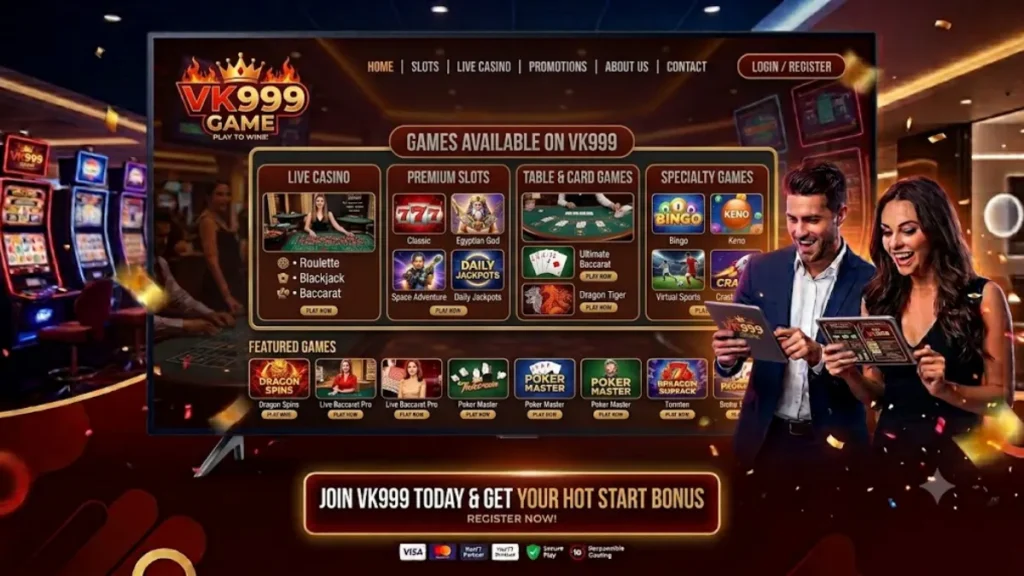 VK999 game all avilable Games pakistan 2026