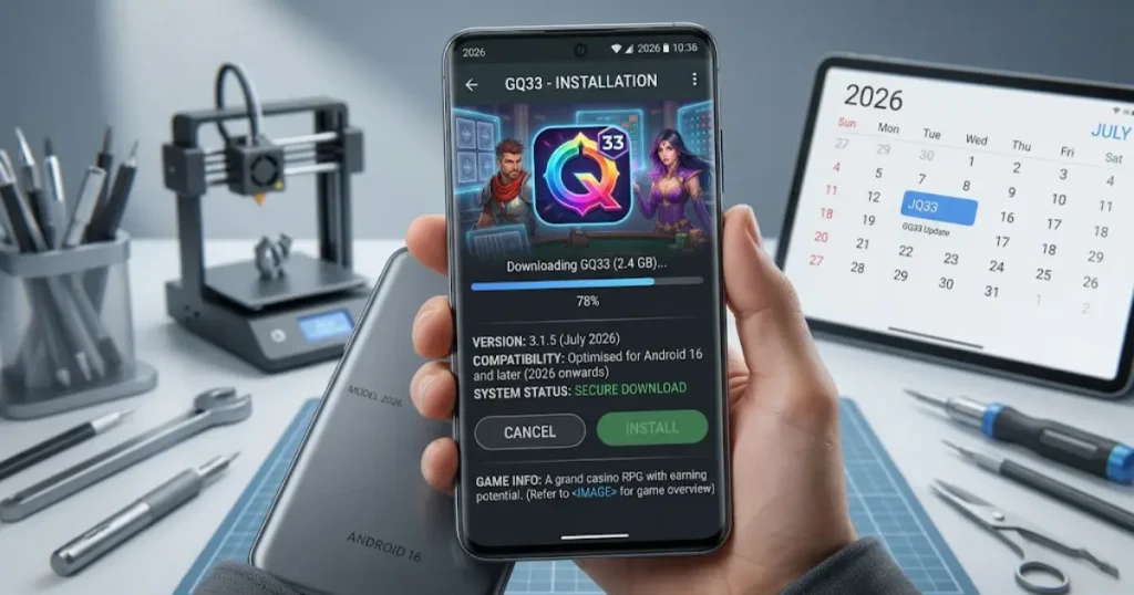 GQ33 Game deposit and withdraw Android Pakistan 2026